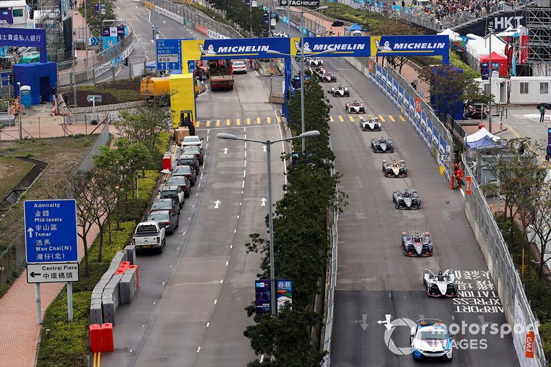 La BMW i8 Safety car, guida Oliver Rowland, Nissan e.Dams, Nissan IMO1 