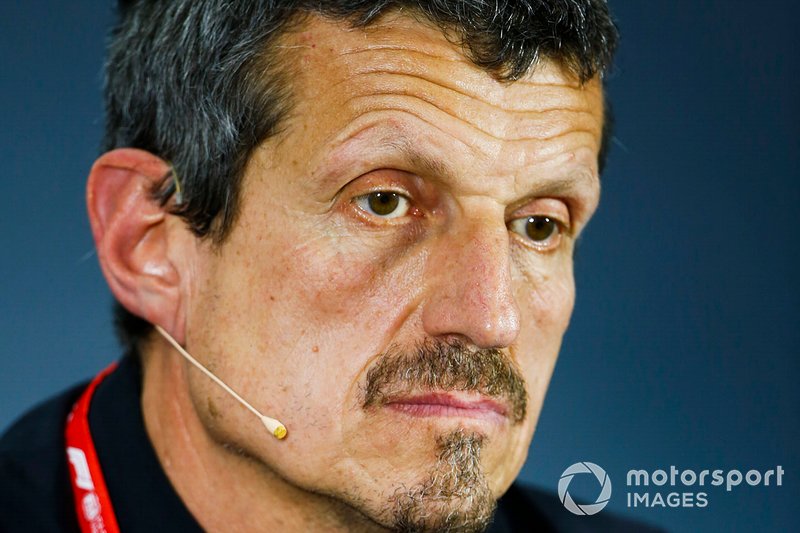 Guenther Steiner, Director Haas F1, en la conferencia de directores