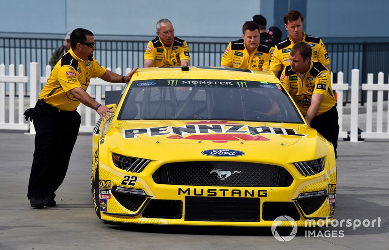 Joey Logano, Team Penske, Ford Mustang Pennzoil