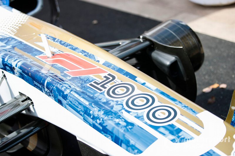1000th Race Branding on Demonstration Car
