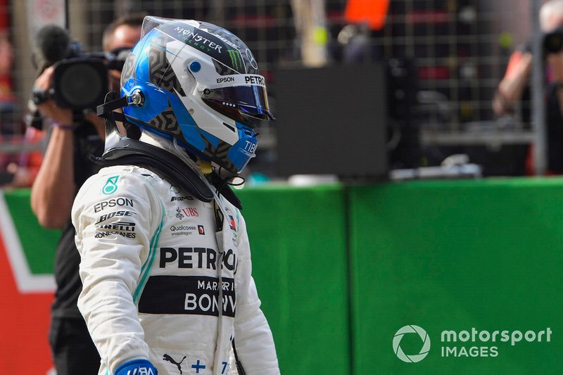 Pole man Valtteri Bottas, Mercedes AMG F1,