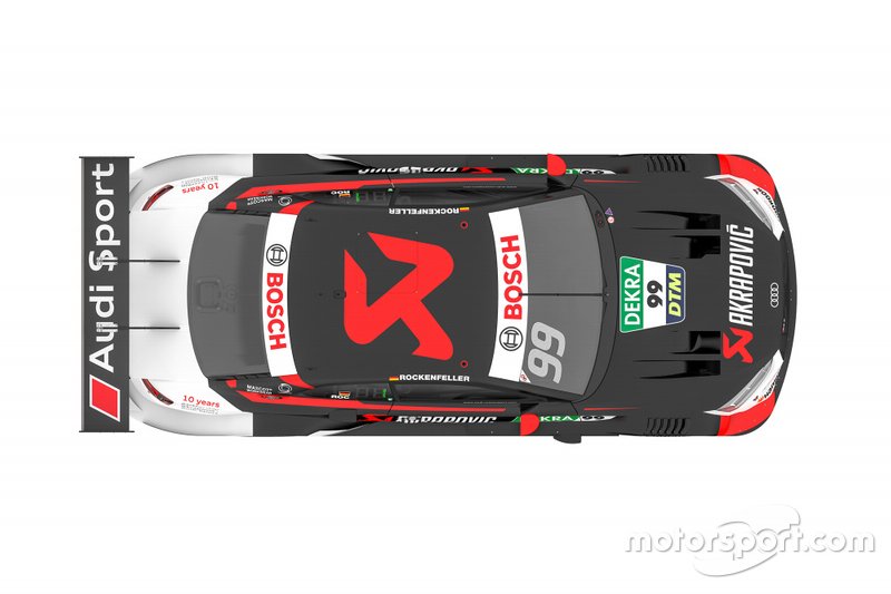Автомобиль Audi RS5 DTM Майка Роккенфеллера