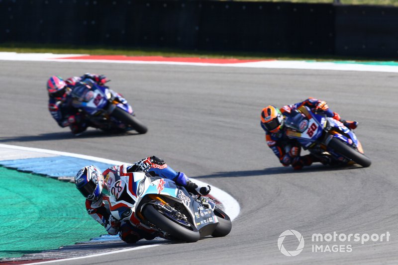 Markus Reiterberger, BMW Motorrad WorldSBK Team, Michael van der Mark, Pata Yamaha, Alex Lowes, Pata Yamaha