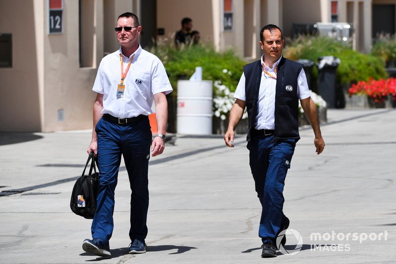 Le staff de la F1