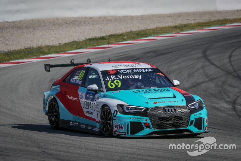 №69. Жан-Карл Вернэ (Франция, 32 года), Audi RS 3 LMS, команда Leopard Racing Team Audi Sport