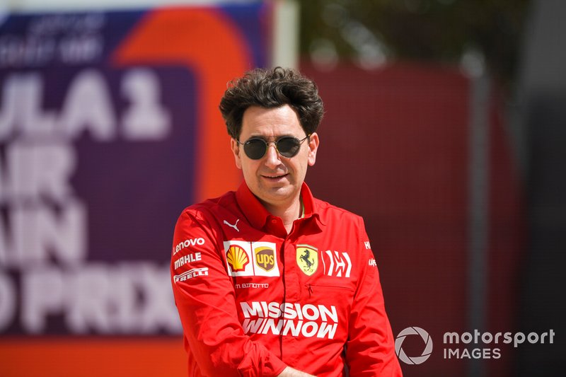 Mattia Binotto, Team Principal Ferrari