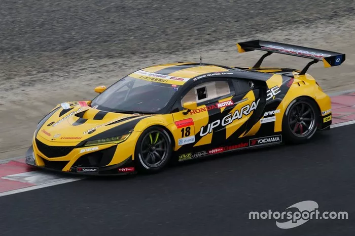 #18 Team Upgarage With Bandoh Honda NSX GT3 Evo: Takashi Kobayashi, Kosuke Matsuura