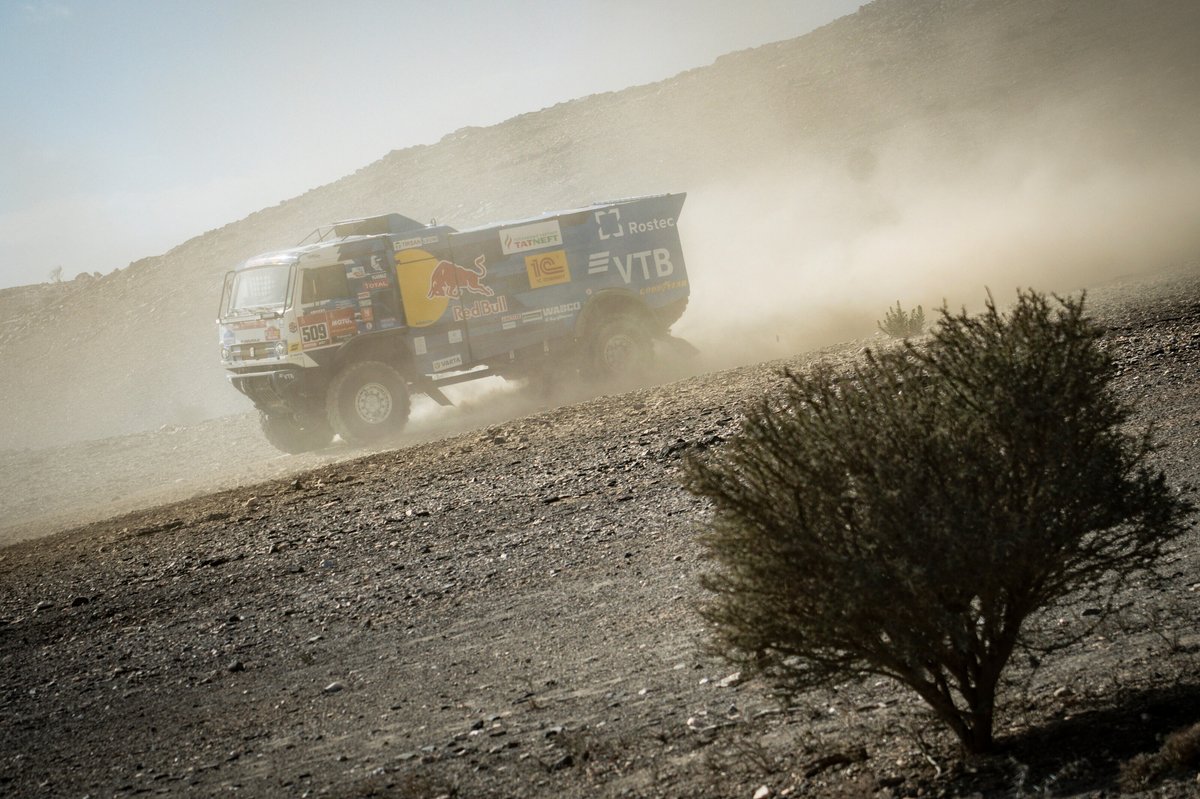 #509 Kamaz - Master: Airat Mardeev, Dmitriy Svistunov, Akhmet Galiautdinov