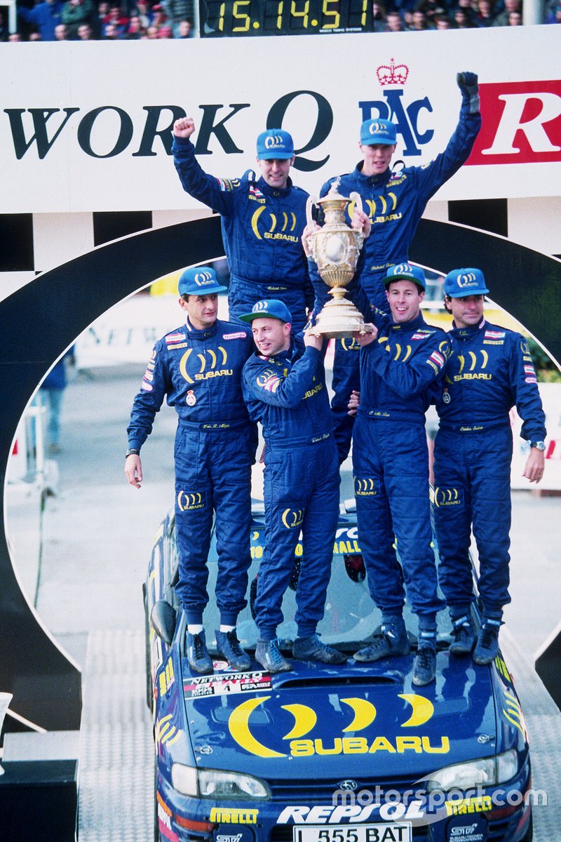 Colin McRae, Derek Ringer, Subaru Impreza 555