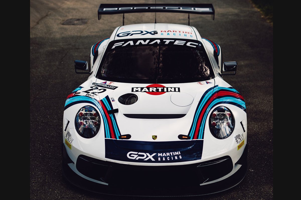 #22 GPX Racing, Porsche 911 GT3 R: Matt Campbell, Ear Bamber, Mathieu Jaminet