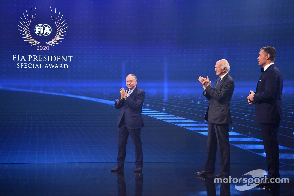 Jean Todt, presidente de la FIA, Gérard Saillant, Tom Kristensen