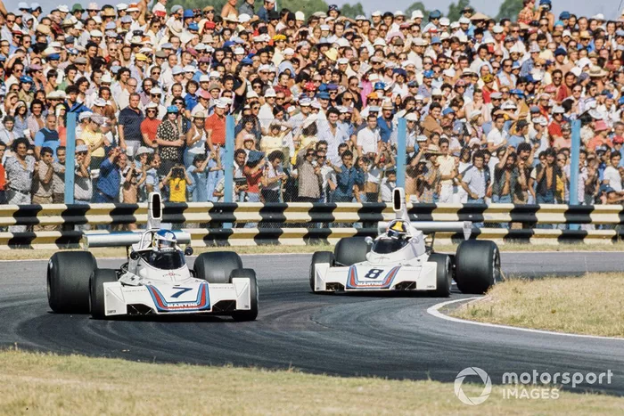 Carlos Reutemann, Brabham BT44B, Carlos Pace, Brabham BT44B