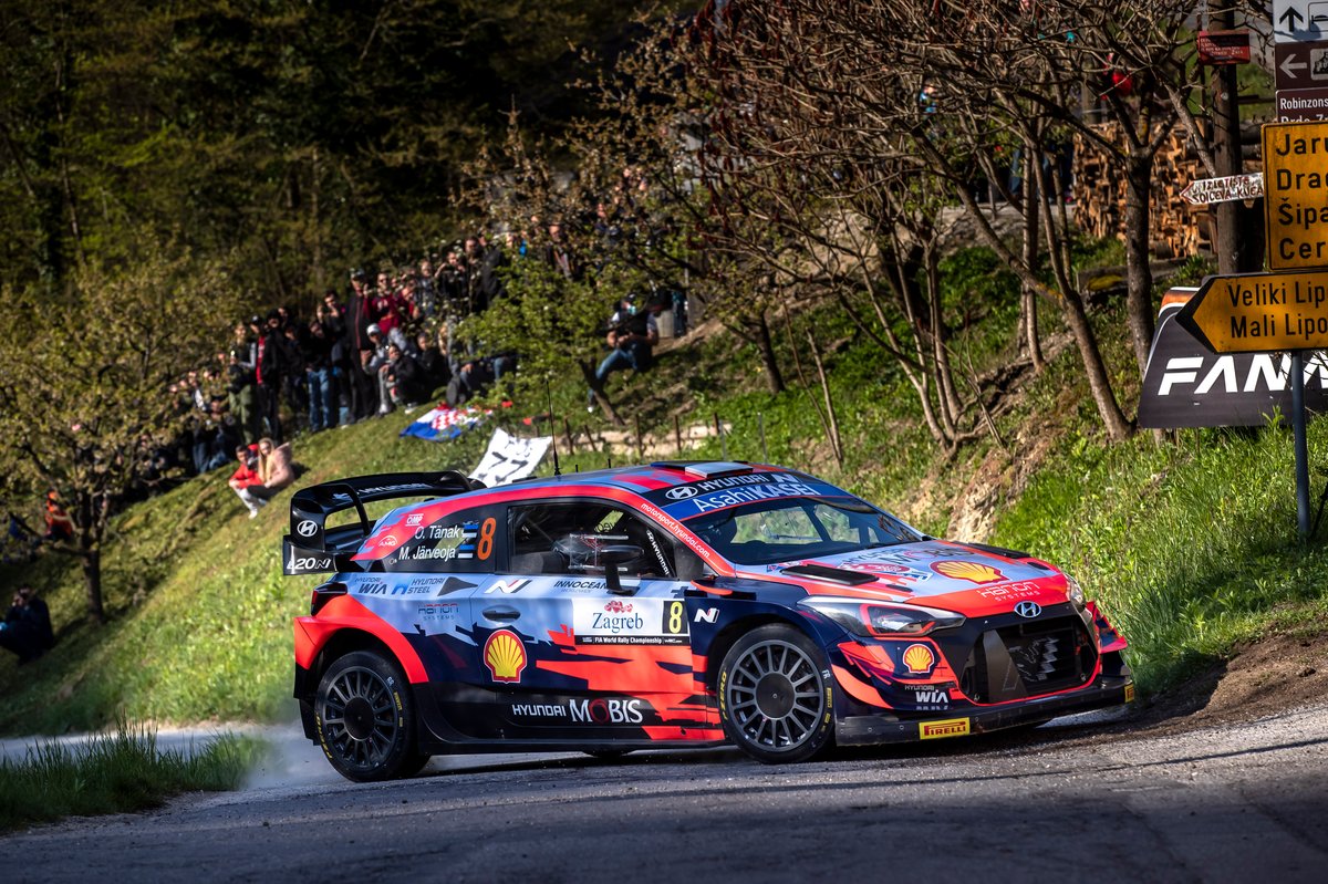 Ott Tänak, Martin Järveoja, Hyundai Motorsport Hyundai i20 Coupe WRC
