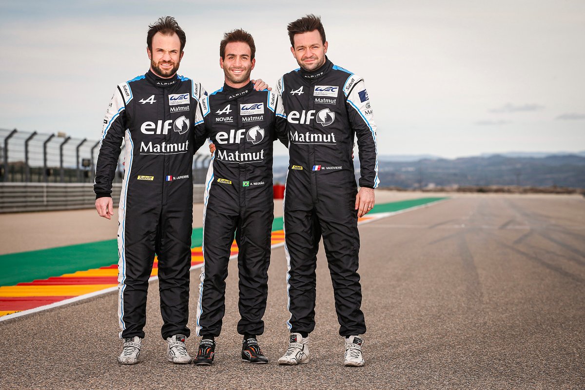 André Negrão, Nicolas Lapierre, Matthieu Vaxiviere, Alpine A480 LMP1