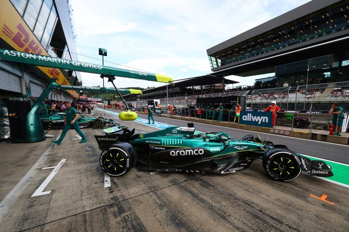 Lance Stroll, Aston Martin Racing, Fernando Alonso, Aston Martin Racing