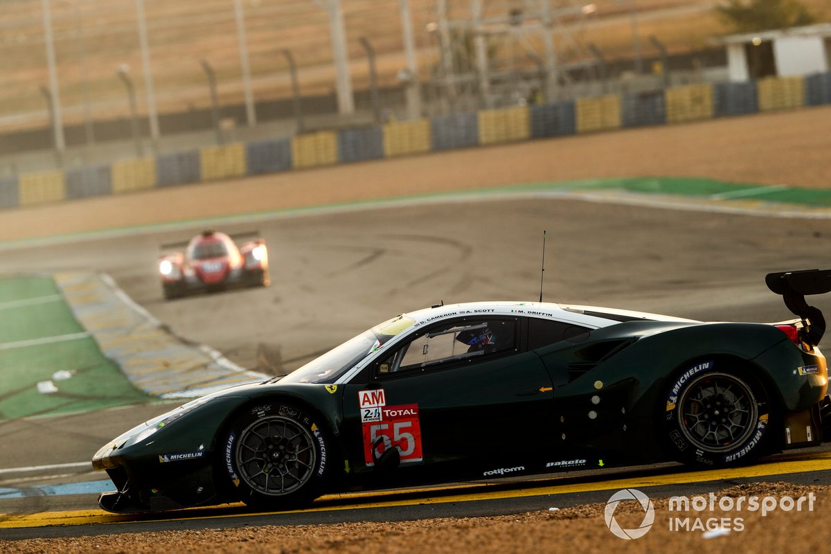 #55 Spirit of Race Ferrari 488 GTE Evo: Duncan Cameron, Matthew Griffin, Aaron Scott