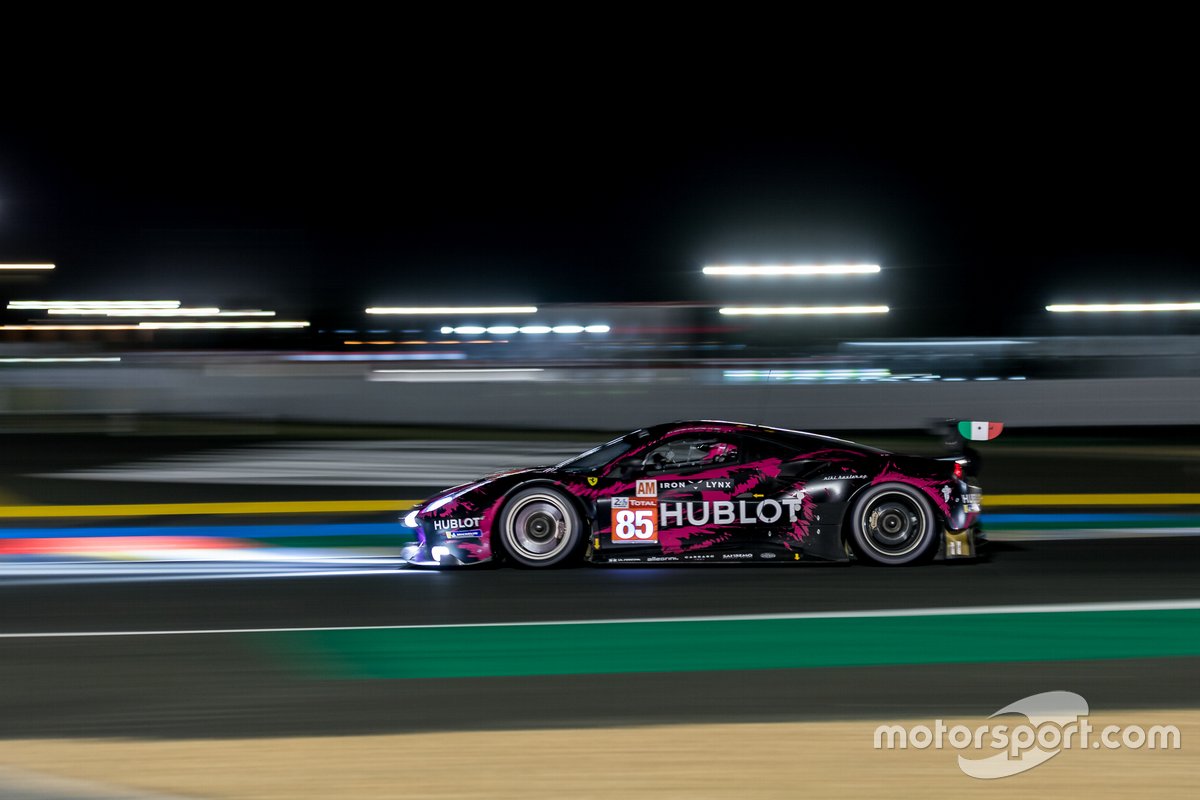 #85 Iron Lynx - Ferrari 488 GTE Evo: Manuela Gostner, Rahel Frey, Michelle Gatting