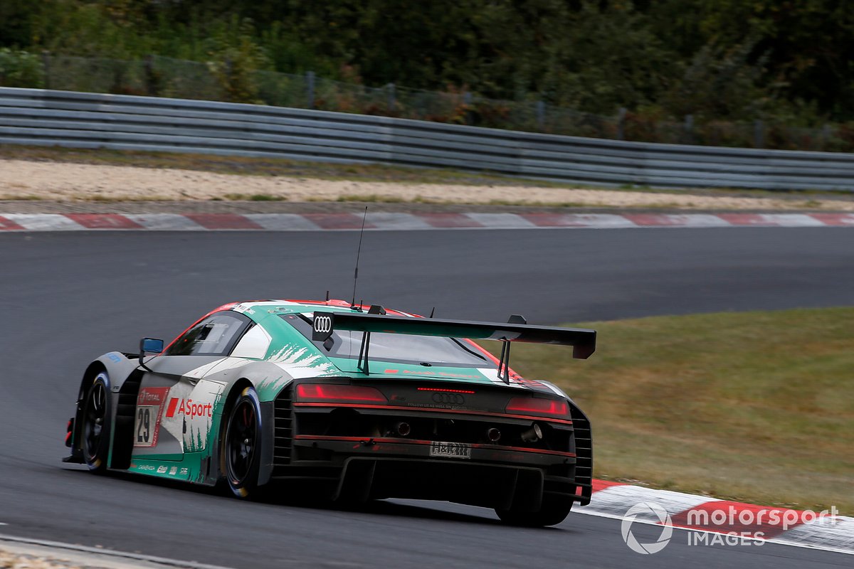 #29 Audi Sport Team Land Motorsport Audi R8 LMS GT3: Mattia Drudi, Christopher Mies, Rene Rast, Kelvin van der Linde