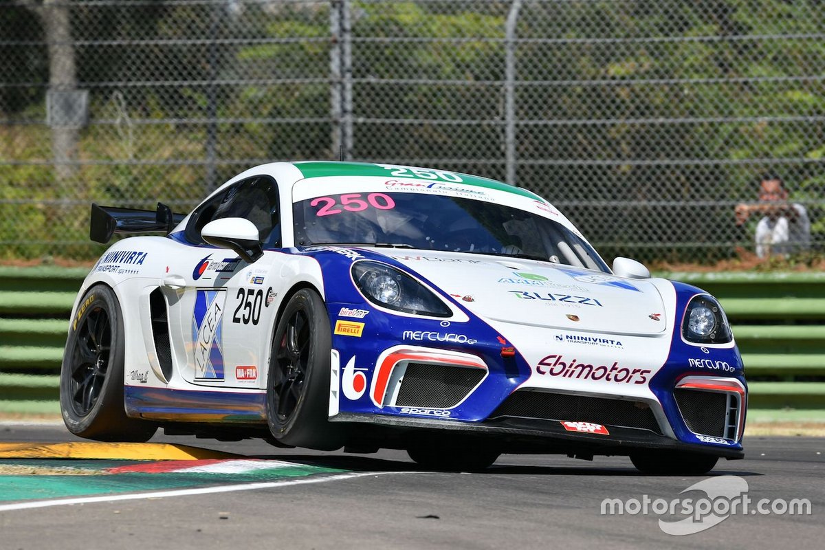 Paolo Gnemmi, Sabino M. De Castro, Riccardo Pera, Porsche Cayman GT4, Ebimotors
