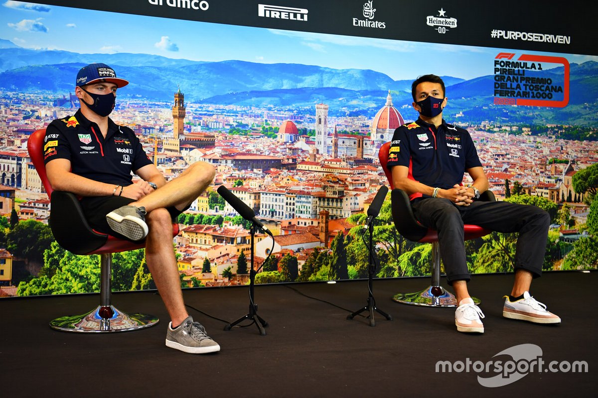 Max Verstappen, Red Bull Racing, Alex Albon, Red Bull Racing