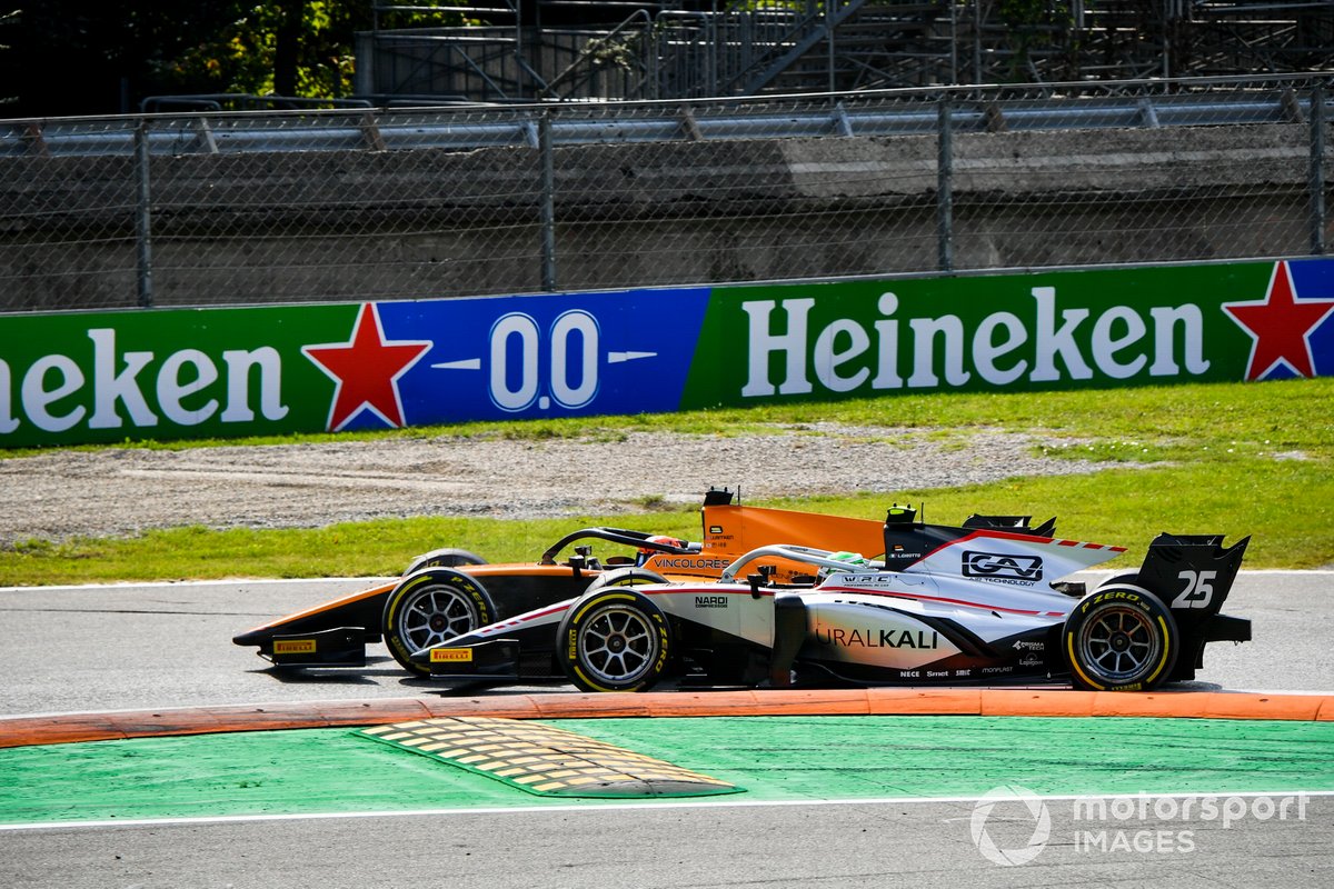 Luca Ghiotto, Hitech Grand Prix y Jack Aitken, Campos Racing