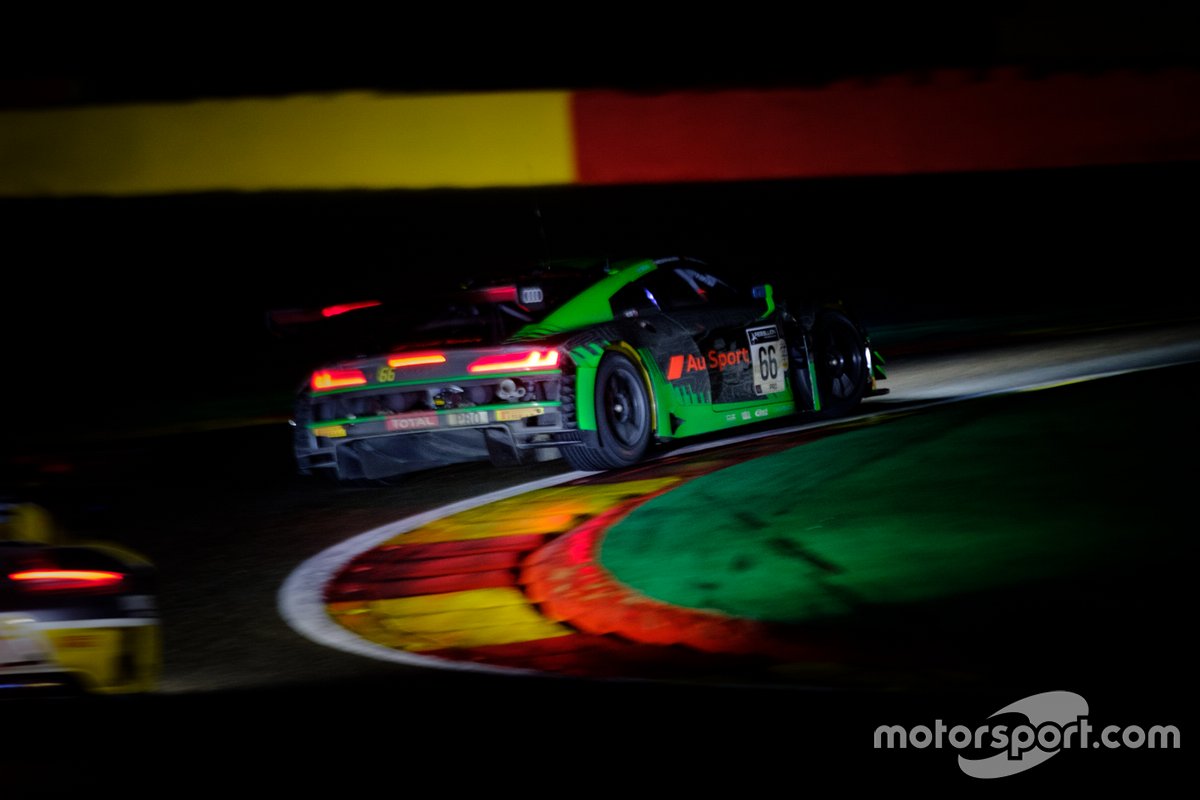 #66 Audi Sport Team Attempto Racing Audi R8 LMS GT3: Mattia Drudi, Patric Niederhauser, Frederic Vervisch