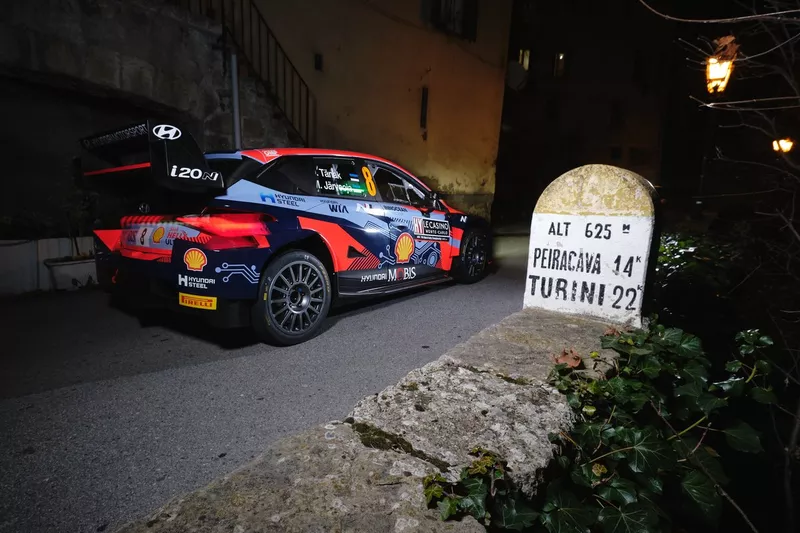 Ott Tänak, Martin Järveoja, Hyundai World Rally Team Hyundai i20 N Rally1