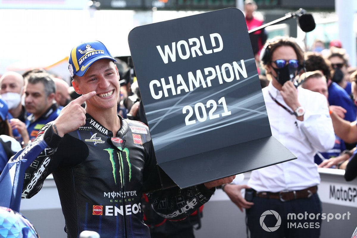 Il campione del mondo Fabio Quartararo, Yamaha Factory Racing