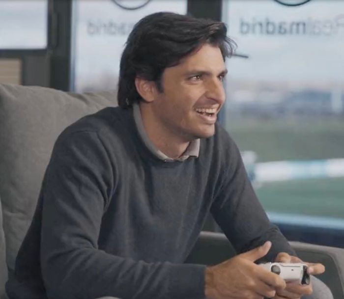 Sainz contra Courtois en el FIFA