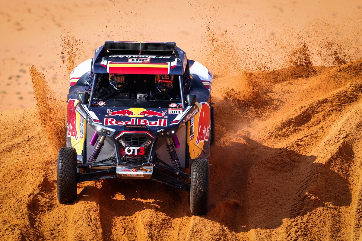 #301 Red Bull Off-Road Team USA: Cristina Gutierrez, Francois Cazalet