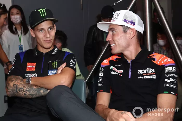 Fabio Quartararo, Yamaha Factory Racing, Aleix Espargaró, Aprilia Racing Team