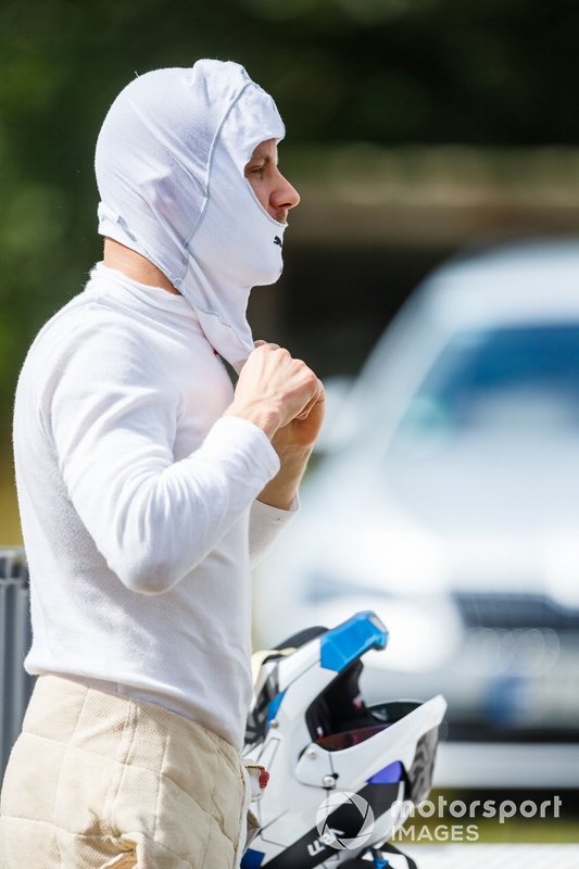 Valtteri Bottas tests an M-Sport Ford Fiesta WRC

