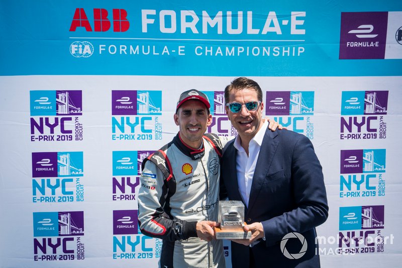 Polesitter Sébastien Buemi, Nissan e.Dams