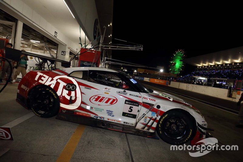 #5 GTNET Motorsports Nissan GT-R NISMO GT3: Teruhiko Hamano, Kazuki Hoshino, Eiji Yamada