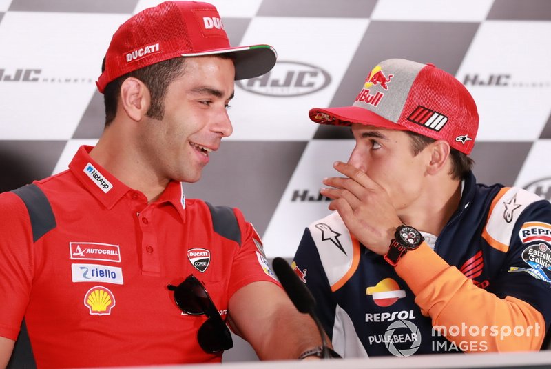 Danilo Petrucci, Ducati Team, Marc Marquez, Repsol Honda Team