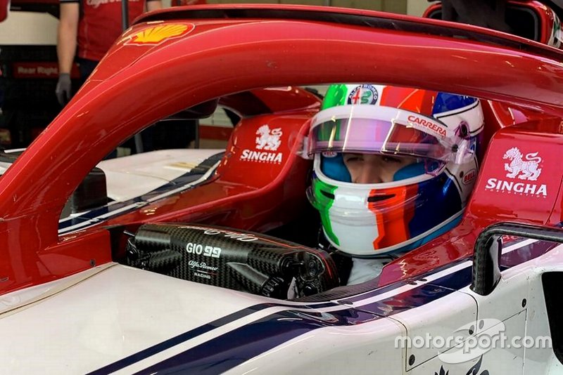 Antonio Giovinazzi, Alfa Romeo Racing C38