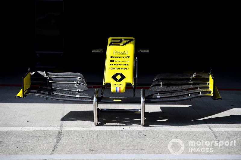 Alerón delantero del Renault R.S.19
