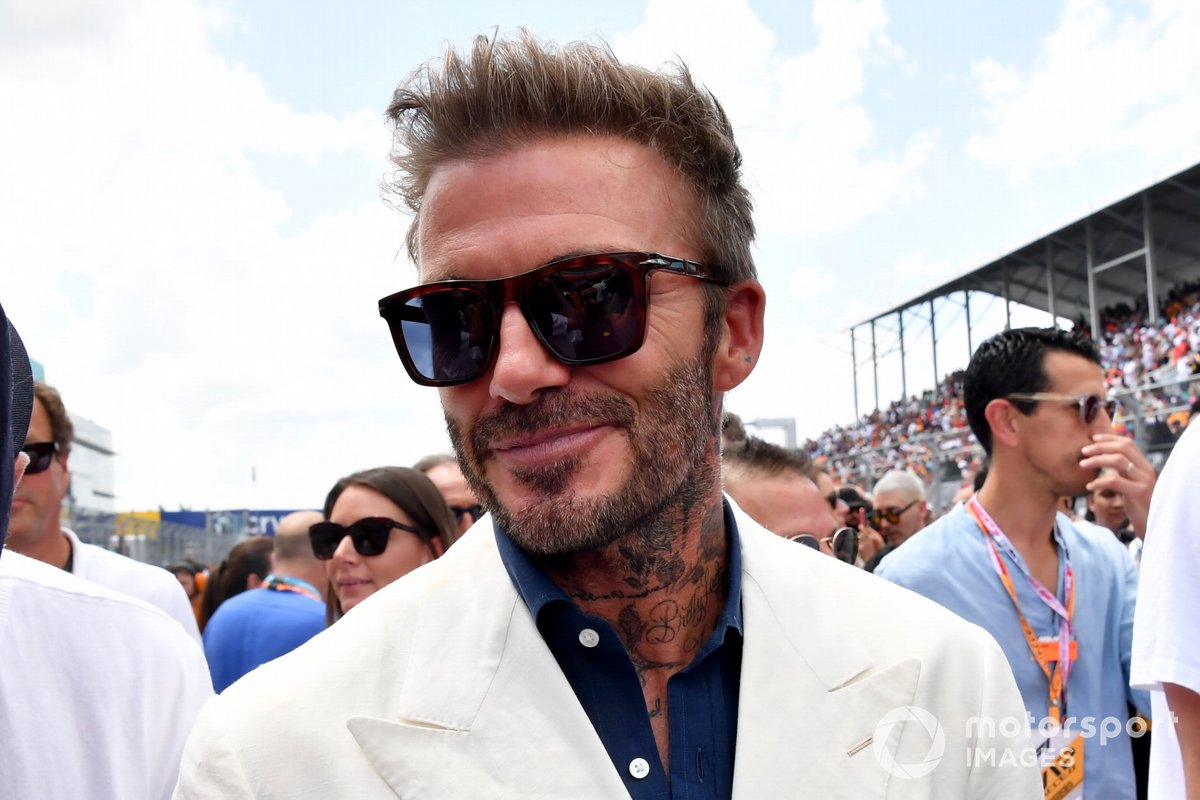 Romeo y David Beckham