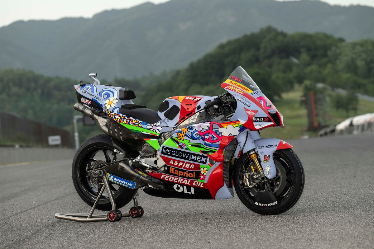 La nuova livrea del Gresini Racing