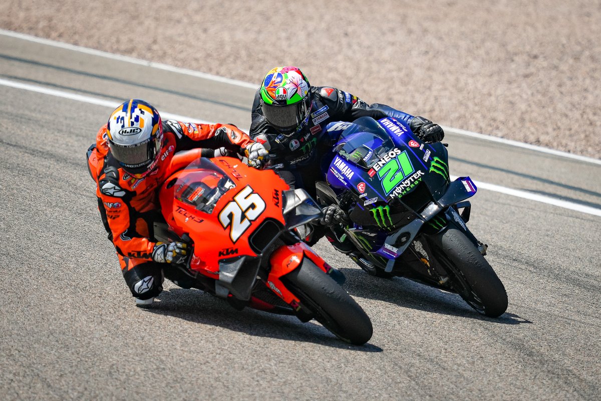 Franco Morbidelli, Yamaha Factory Racing, Raul Fernandez, KTM Tech3