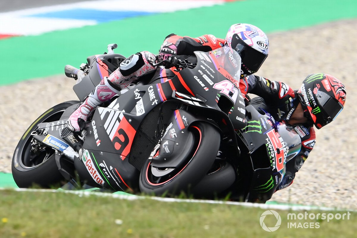 Aleix Espargaró, Aprilia Racing Team, Fabio Quartararo, Yamaha Factory Racing