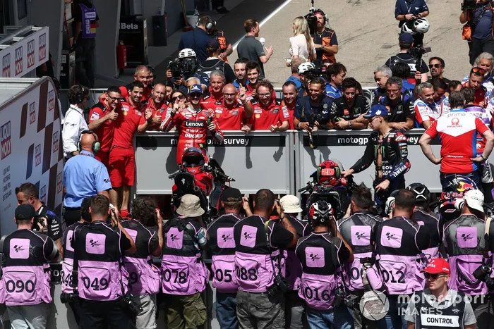 Ganador de la pole Francesco Bagnaia, Ducati Team