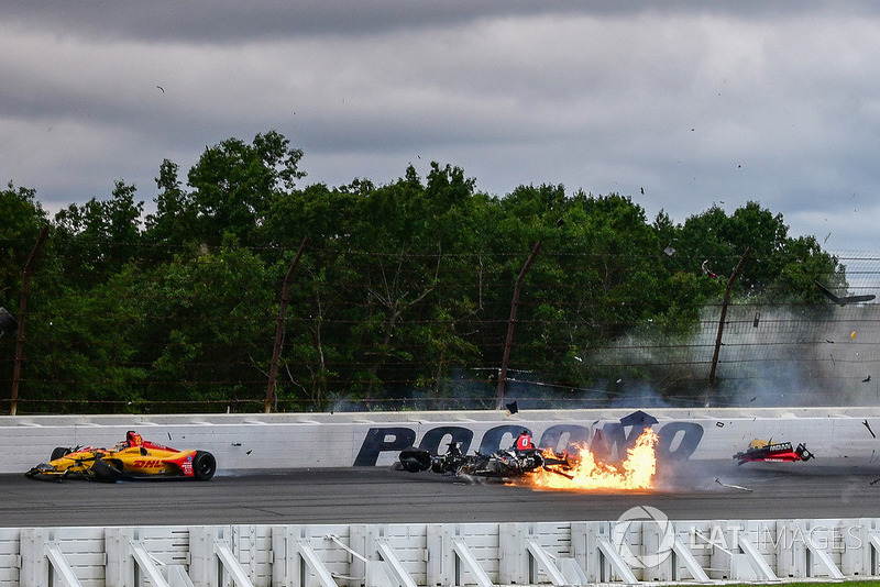 Acidente de Robert Wickens em Pocono
