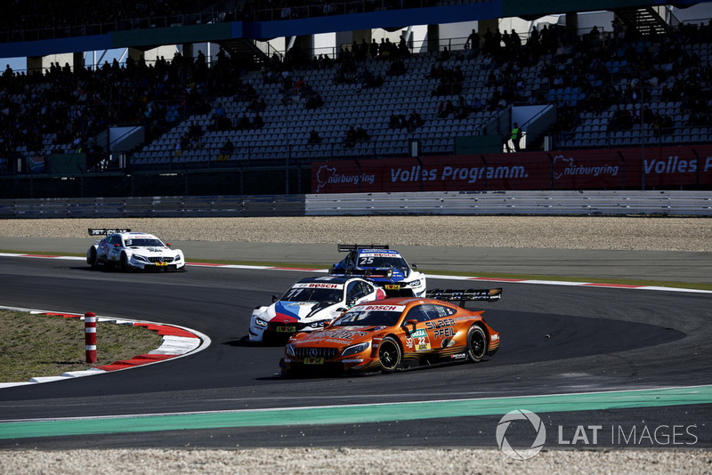 DNF Lucas Auer, Mercedes-AMG Team HWA, Mercedes-AMG C63 DTM