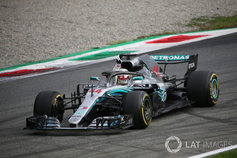 Lewis Hamilton győzelme az Olasz Nagydíjon