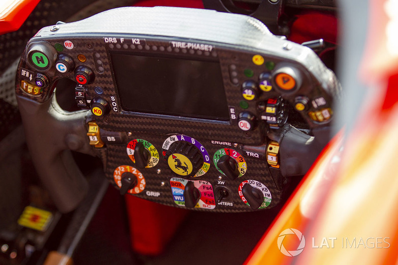 Ferrari SF71H steering wheel