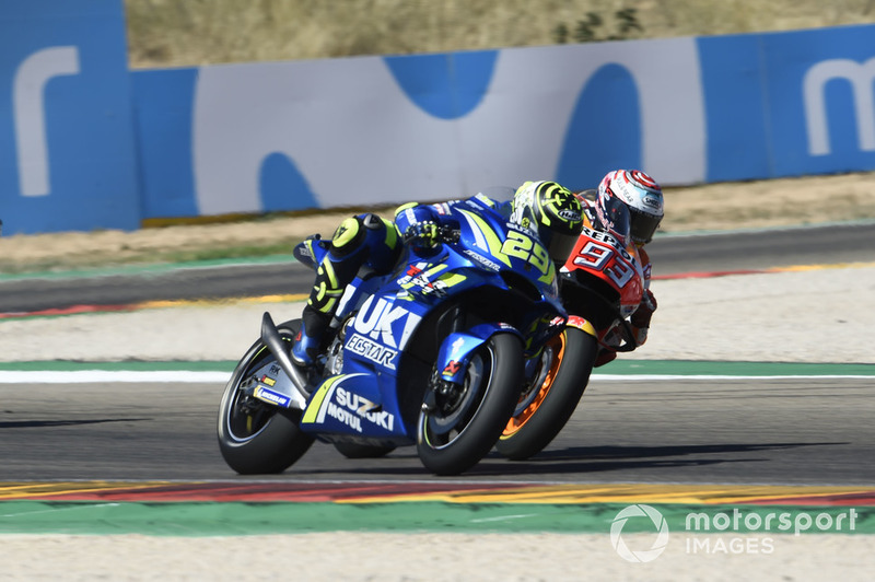 Marc Márquez, Repsol Honda Team, Andrea Iannone, Team Suzuki MotoGP, Andrea Dovizioso, Ducati Team