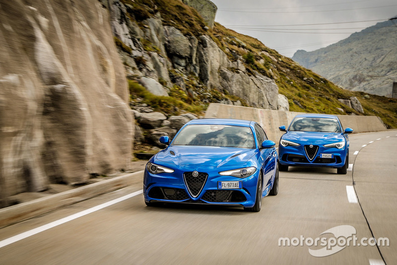 Alfa Romeo Giulia Quadrifoglio та Stelvio Quadrifoglio