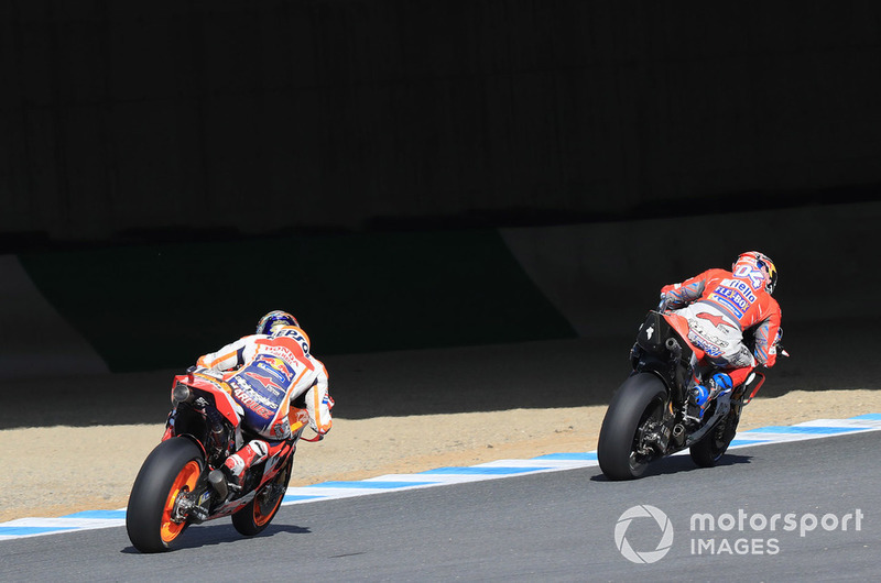 Andrea Dovizioso, Ducati Team, Marc Marquez, Repsol Honda Team