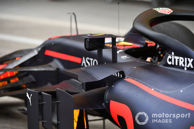 Caranagem no Red Bull Racing RB14